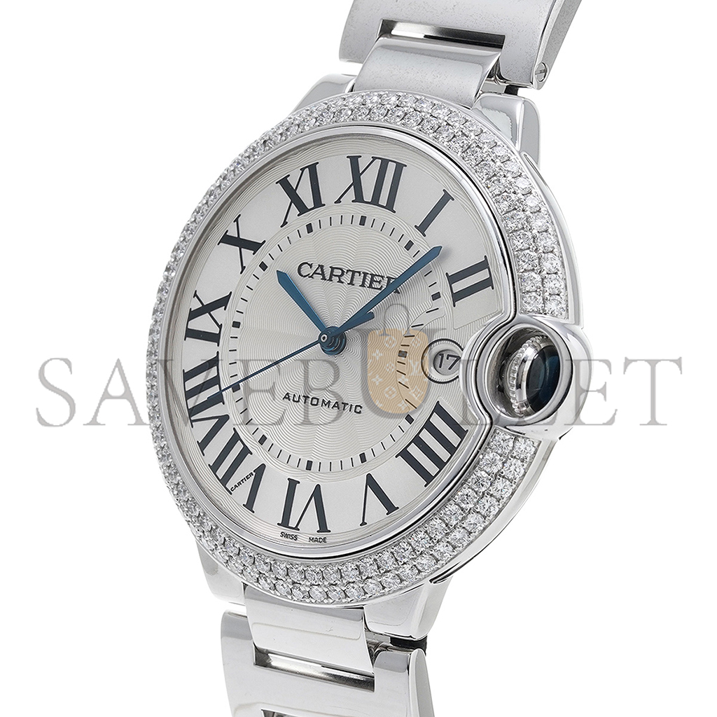 CARTIER BALLON BLEU DE 42MM SILVER MEN